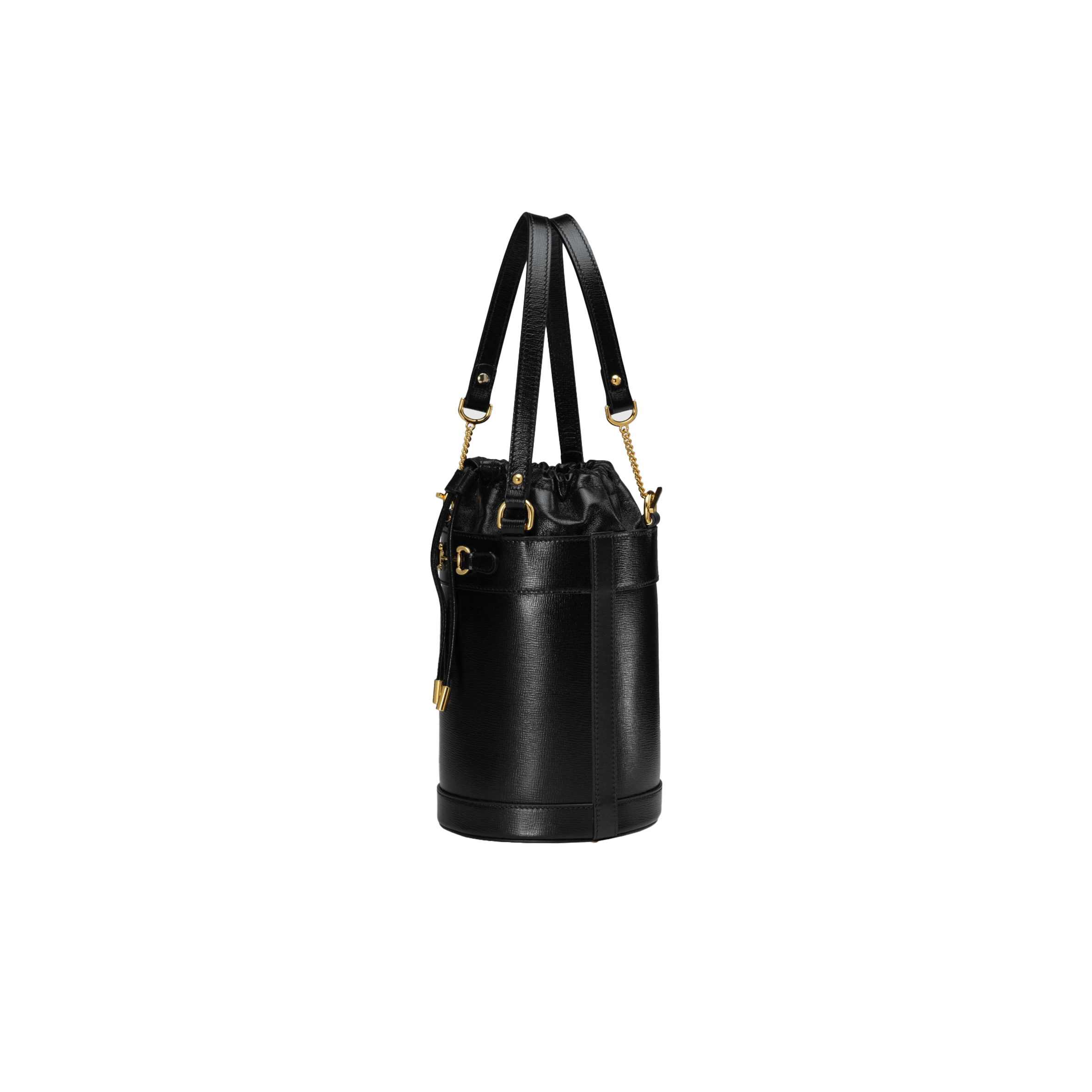 GUCCI HORSEBIT 1955 SMALL BUCKET BAG 637115 1DBYG 1000 (19*14*14cm) GUCCI HORSEBIT 1955 SMALL BUCKET BAG 637115 1DBYG 1000 (19*14*14cm)